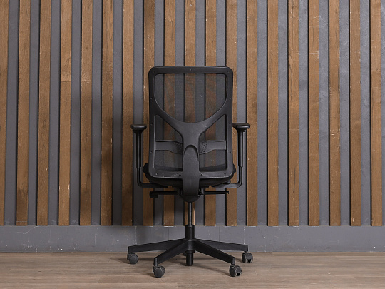 Офисное кресло ELICA Ткань Чёрный Италия