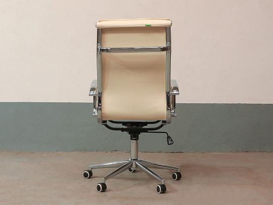 Кресло руководителя RIVA CHAIR Искусственная кожа Белый Россия