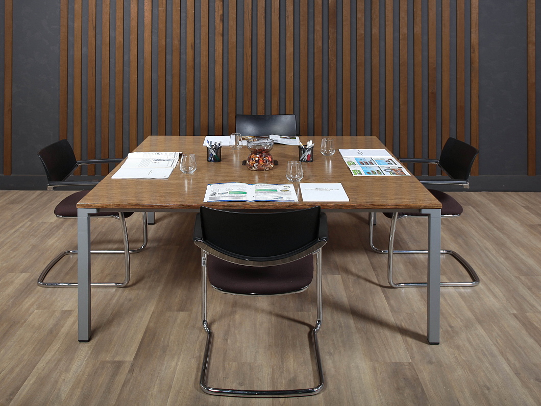 Стол для переговоров Steelcase Finishes ДСП Орех США (СДПОР-280723)