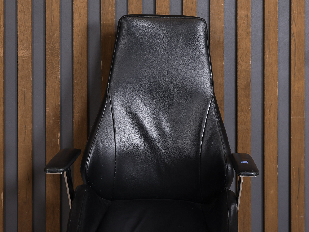 Кресло руководителя Искусственная кожа Чёрный (КРКЧ1-251225)