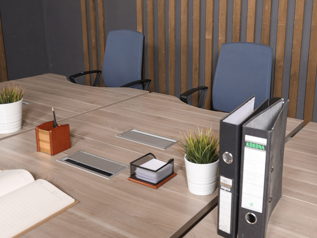 Комплект офисной мебели ЛДСП Дуб (БС6ДС-221225)