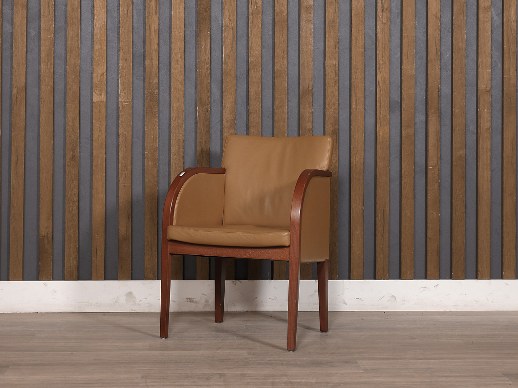 Кресло Codutti Кожа Бежевый Италия (КЭВ-090725)