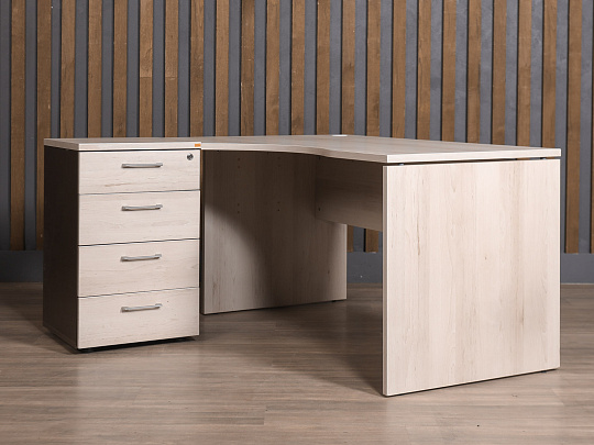 Стол с тумбой ЛДСП Бук