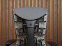 Кресло руководителя Herman Miller Emdody Ткань Серый США (КДРСР-100524)