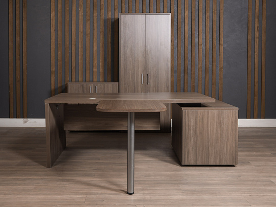 Кабинет руководителя ЛДСП Ясень шимо