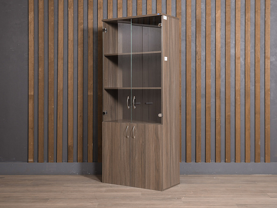 Шкаф для документов ЛДСП Ясень шимо