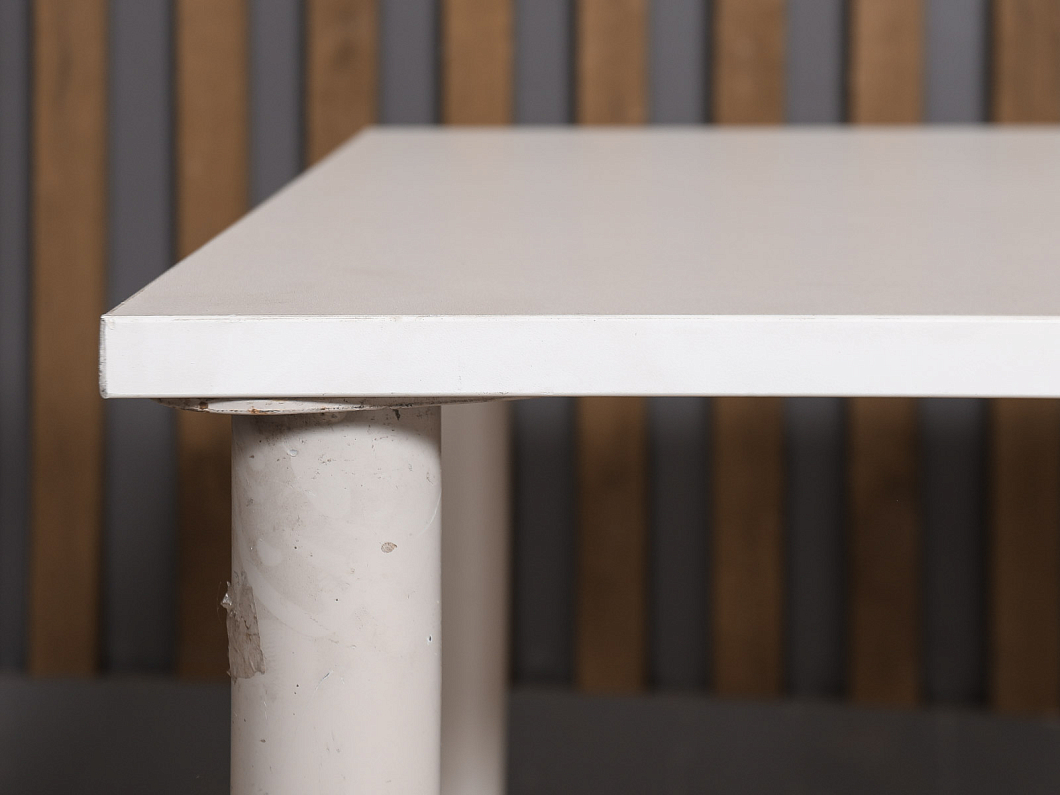 Стол прямоугольный ЛДСП Белый (СПБ1-231225П)