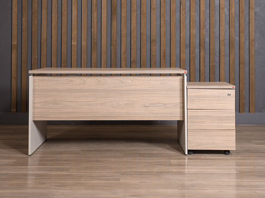 Стол с тумбой ЛДСП Бук