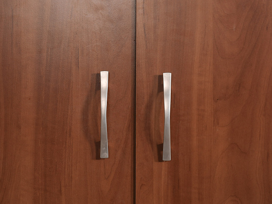 Шкаф для документов ЛДСП Вишня