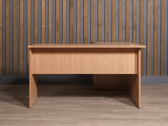 Стол с тумбой ЛДСП Ольха