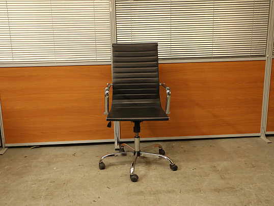 Офисное кресло RIVA CHAIR Искусственная кожа Чёрный Китай