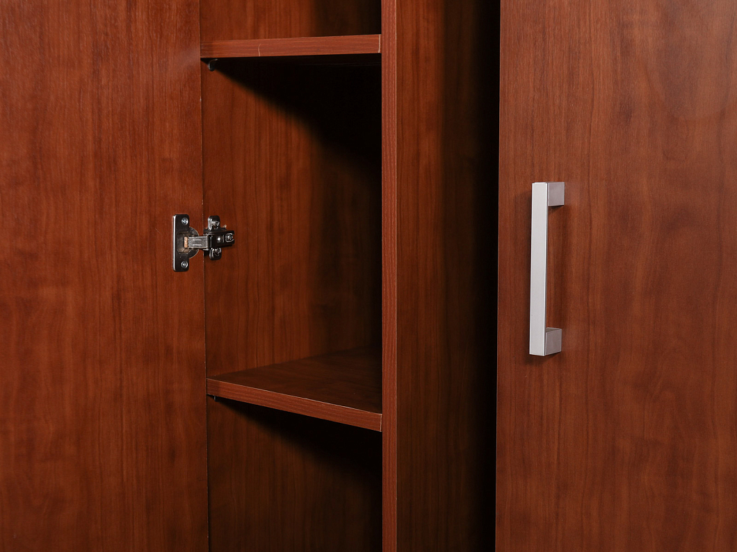 Шкаф для одежды ЛДСП Вишня (ШОВШ2-211025)