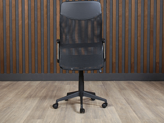 Кресло руководителя OLSS ОКСФОРД Б ультра Ткань Чёрный Россия