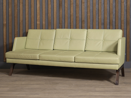 Диван UNITAL Даллас Искусственная кожа Зелёный Россия