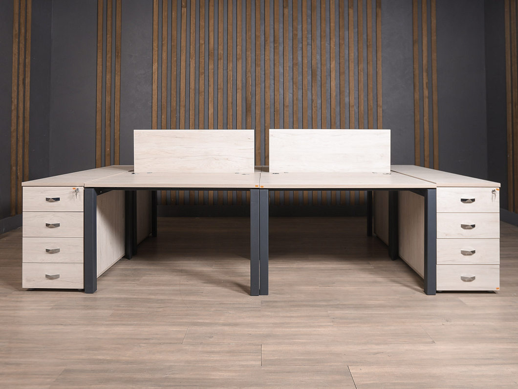 Комплект офисной мебели ONIX ЛДСП Дуб Россия (СПТП2-251025)