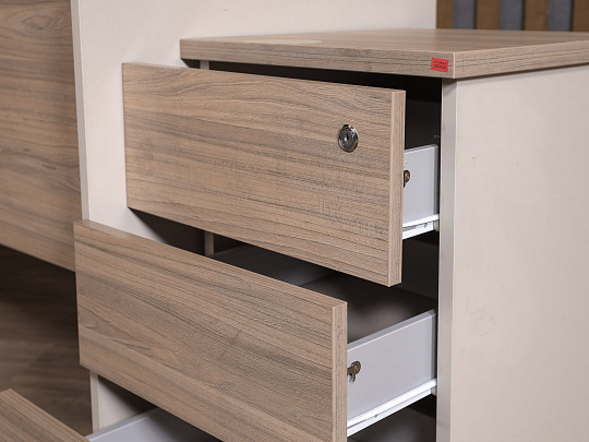 Стол с тумбой ЛДСП Бук