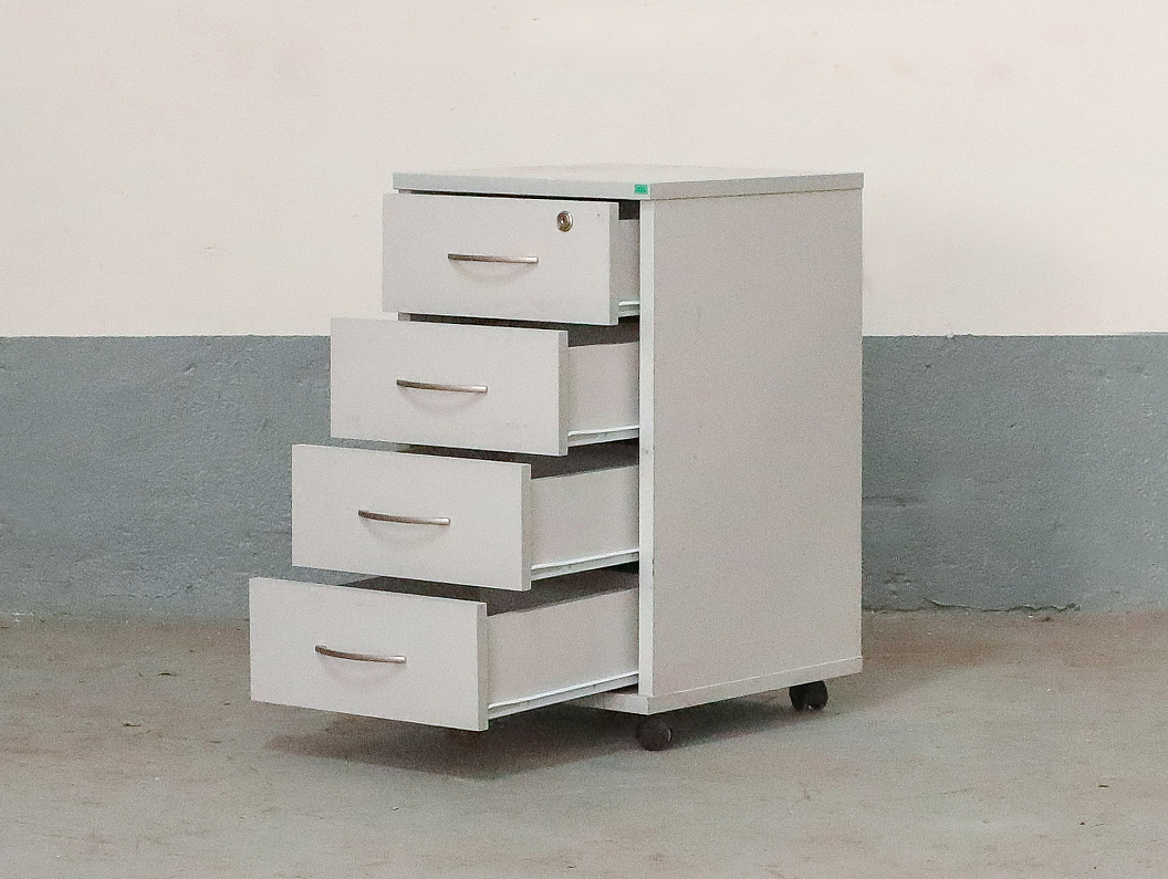 Тумба подкатная ЛДСП Серый (ТВСР2-170326)