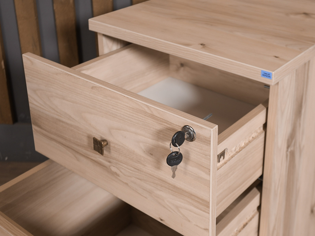 Тумба подкатная ЛДСП Клен (ТВКЛ1-031225)