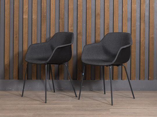 Офисный стул Ткань Чёрный