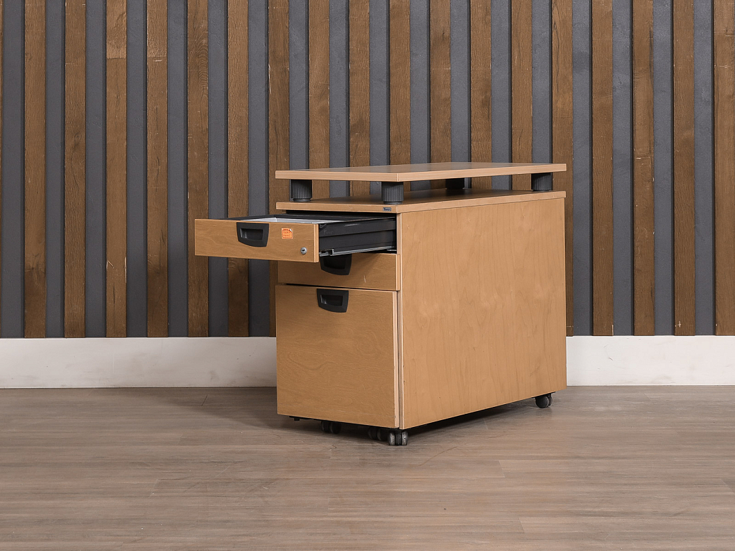 Тумба подкатная Kinnarps ЛДСП Бук Швеция (ТВБК1-090425)