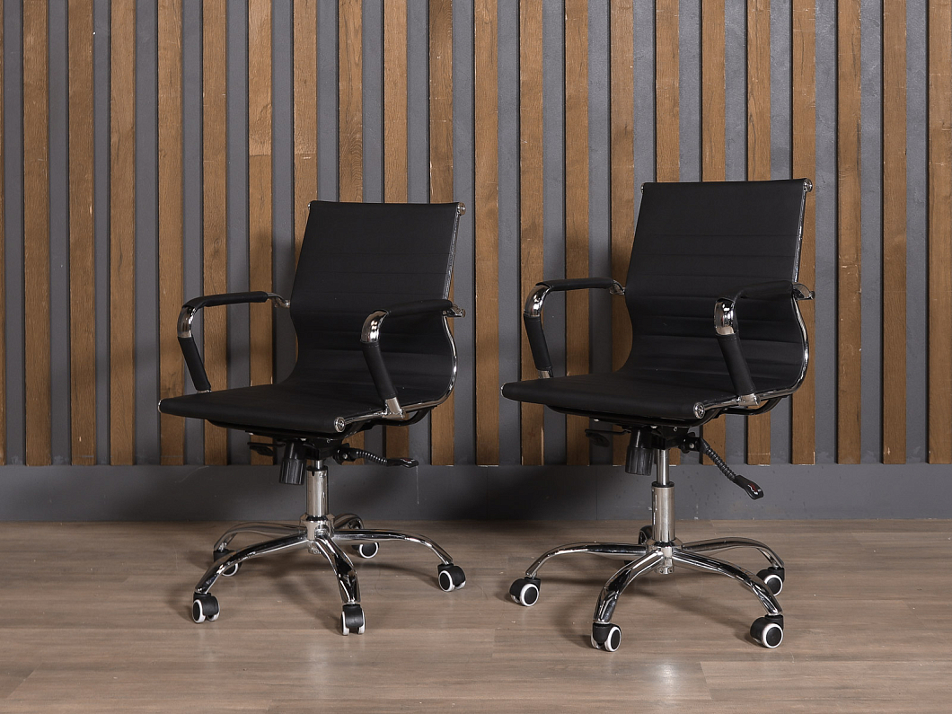 Офисное кресло COLLEGE CLG-621-B Искусственная кожа Чёрный Китай (КПЭЧ-081025)