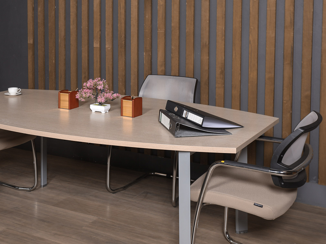 Стол для переговоров ЛДСП Белый (СРБ-261025)