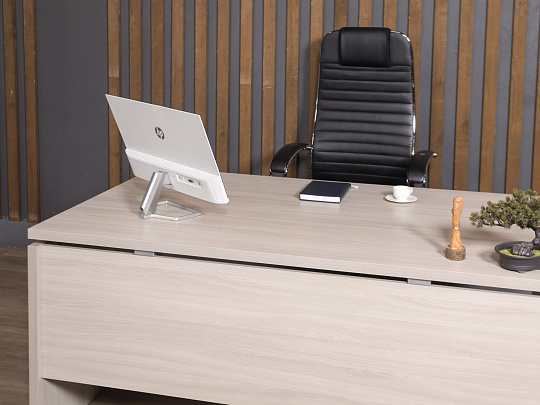 Стол руководителя ЛДСП Дуб