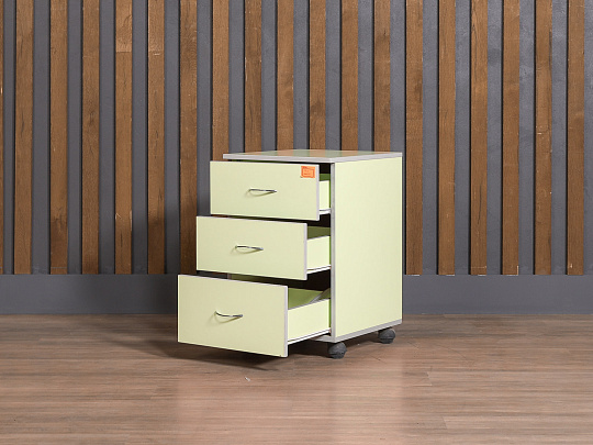 Тумба подкатная ДСП Зелёный Россия