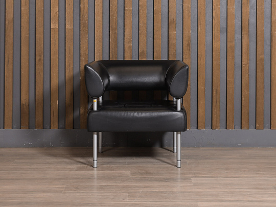 Кресло Искусственная кожа Чёрный