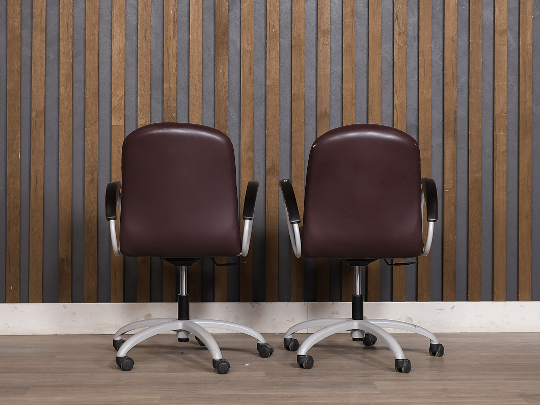 Офисное кресло Codutti Master Point Кожа Фиолетовый Италия (КПЭФ-090725)