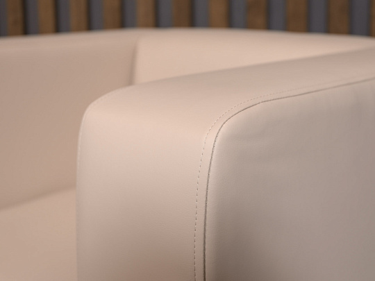 Кресло БОН Искусственная кожа Бежевый Россия