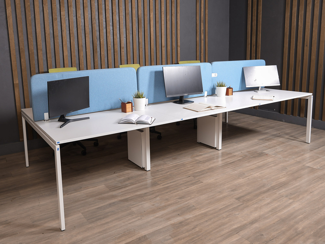 Комплект офисной мебели Kinnarps ЛДСП Белый Австрия (БС6Б-281225)