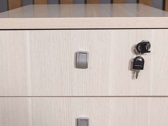 Тумба подкатная Экспро Vasanta ЛДСП Бук Россия