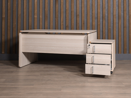 Стол с тумбой Accord ЛДСП Дуб