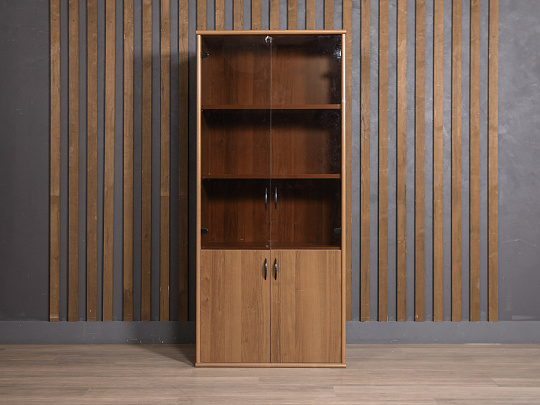 Шкаф для документов ЛДСП Орех