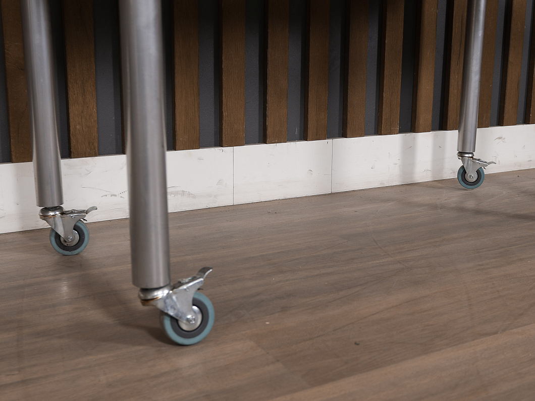 Стол на колесах мобильный ЛДСП Дуб Импорт (СЭД-120525)