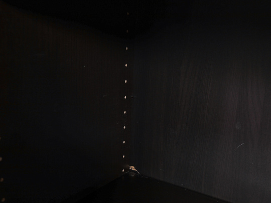 Шкаф-стеллаж для документов IKEA ЛДСП Чёрный Швеция