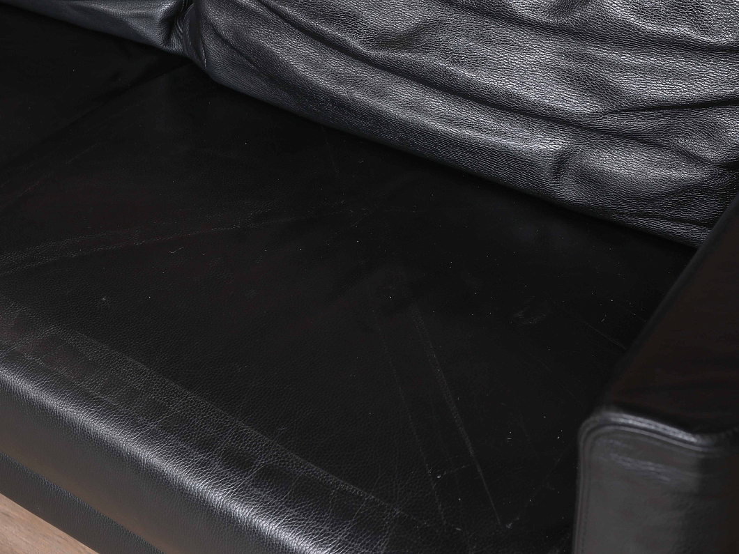 Диван Walter Knoll Jason 390 Кожа Чёрный Германия (ДЧ-240125)