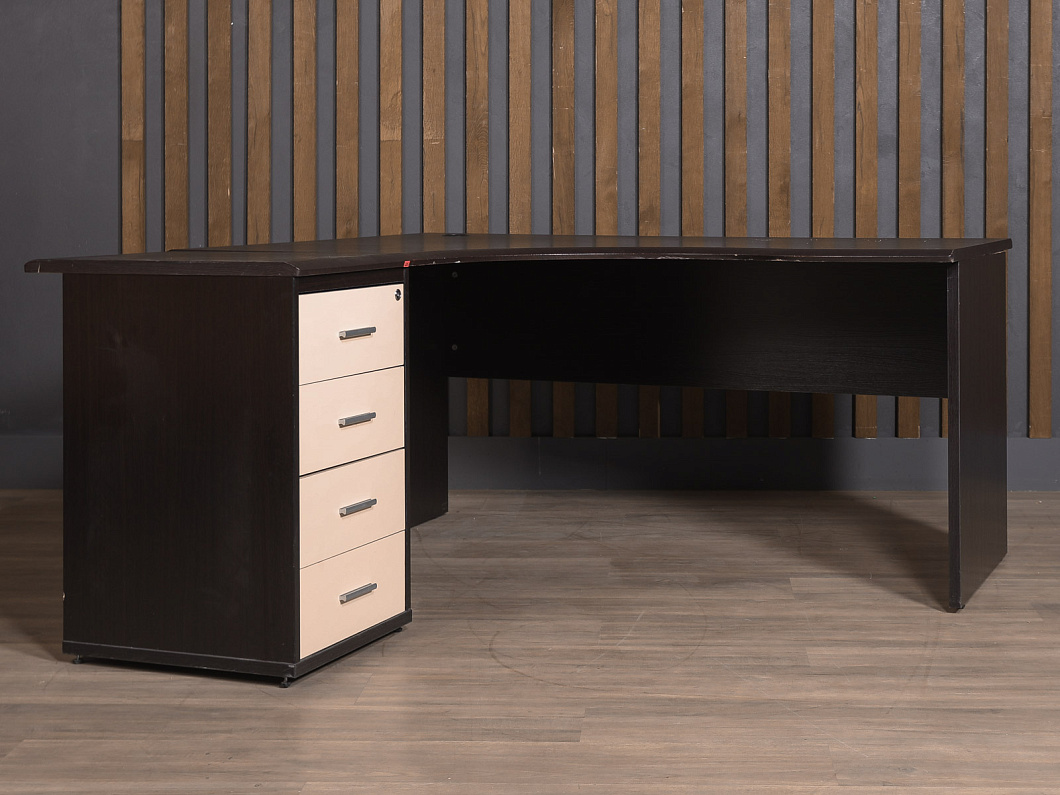 Стол с тумбой Технофорвард МДФ Венге Россия (СТЭВГ-290925)