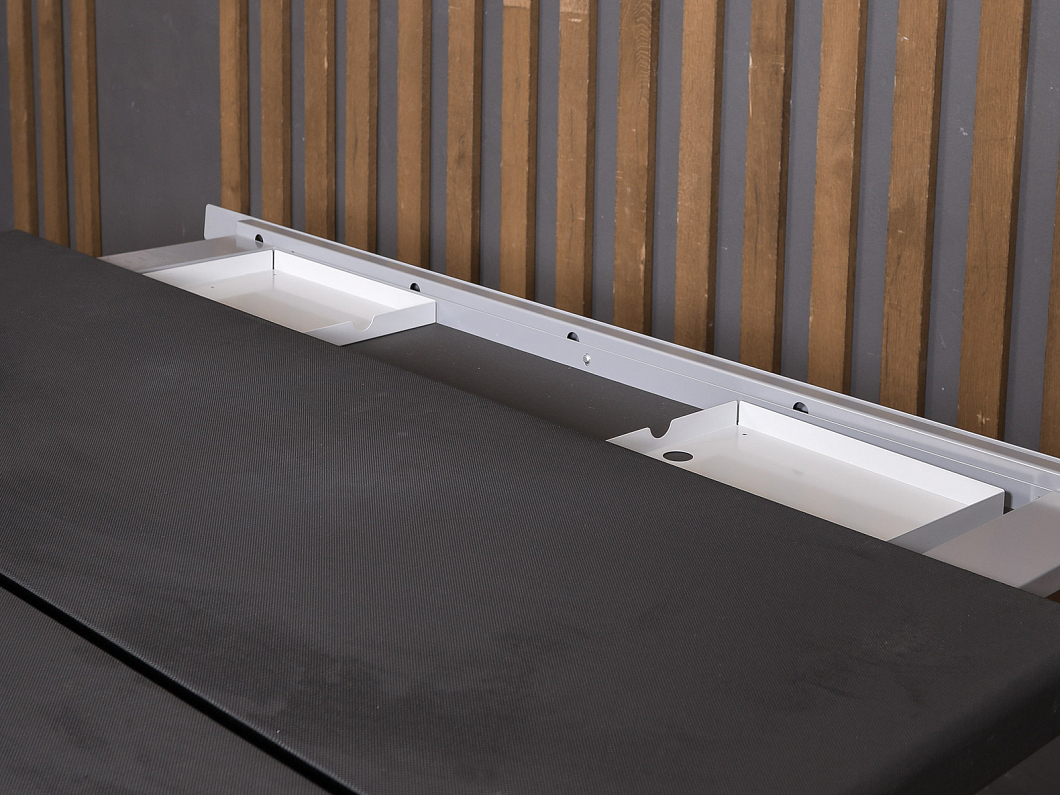 Стол руководителя Металл Серый Импорт (СРПСР-030330)