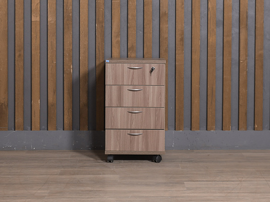 Тумба подкатная ЛДСП Ясень шимо