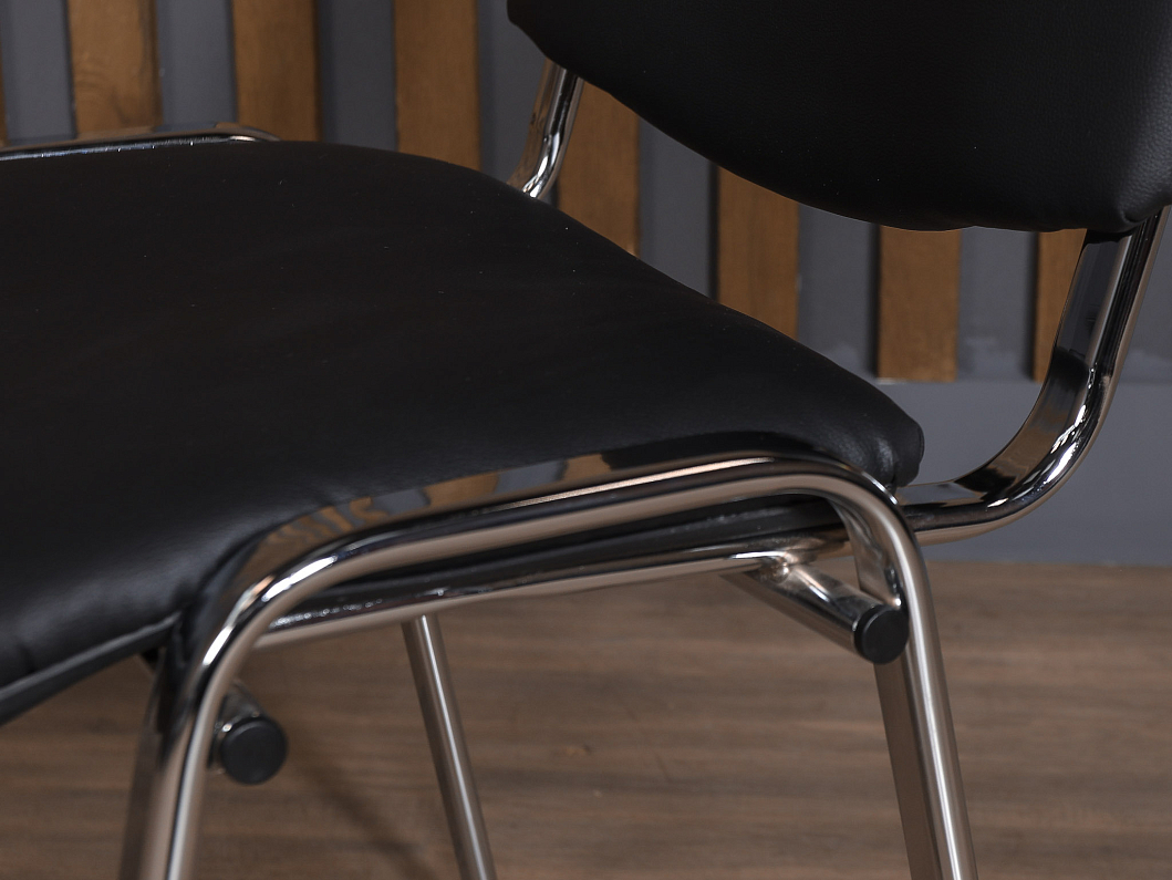 Офисный стул ИЗО Искусственная кожа Хром Россия (ОСЭЧ-ИЗОХ)