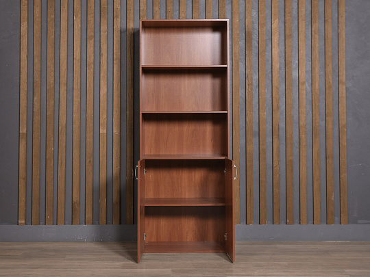 Шкаф для документов ЛДСП Вишня