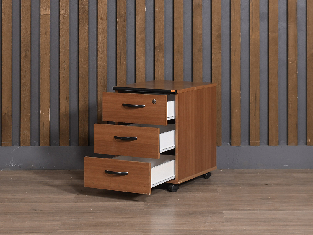 Тумба подкатная ЛДСП Вишня (ТВВШ1-211025)