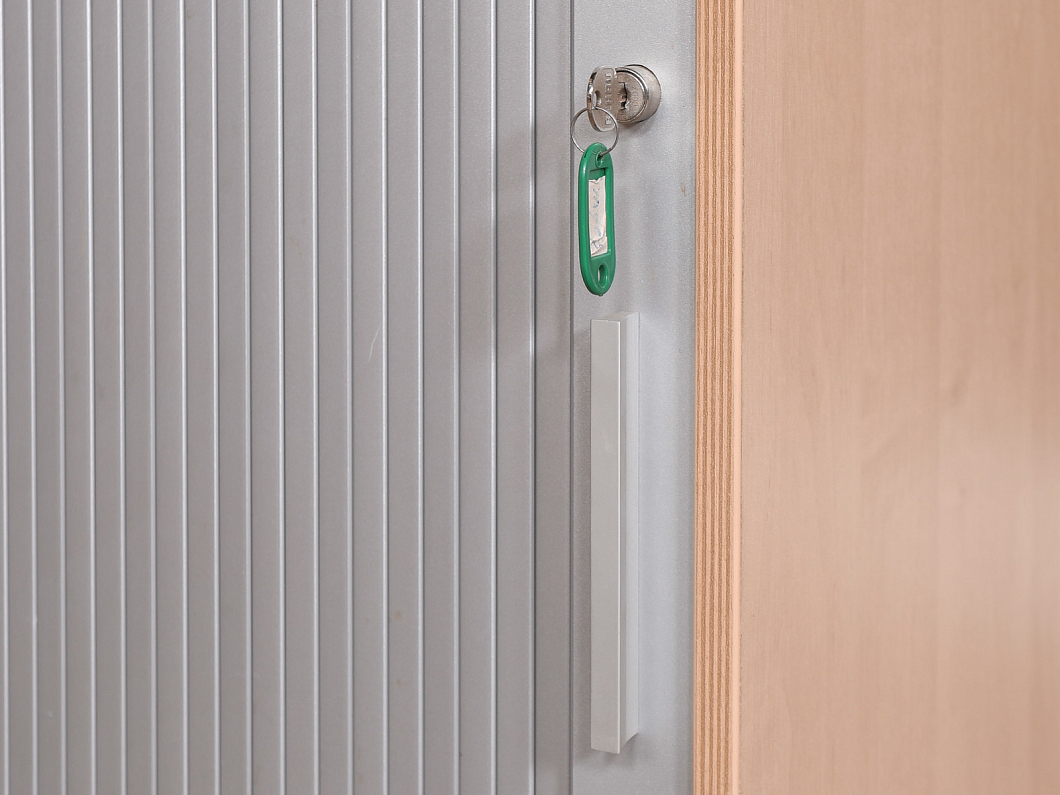 Тумба под оргтехнику ЛДСП Бук (ТОБК-250725)