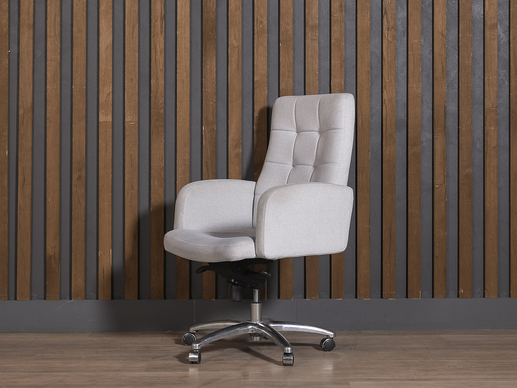 Кресло руководителя Stool Group Lancet Ткань Серый Китай (КРТБ-280925)