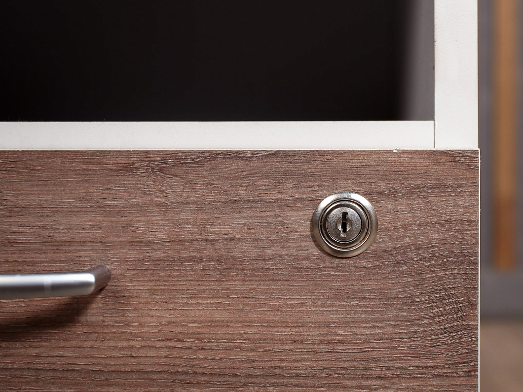 Тумба приставная ДСП Ясень шимо Россия (ТПЯШ-260624)