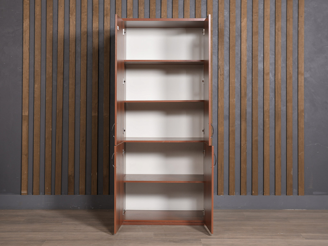 Шкаф для документов ЛДСП Вишня (ШДВШ2-241125)