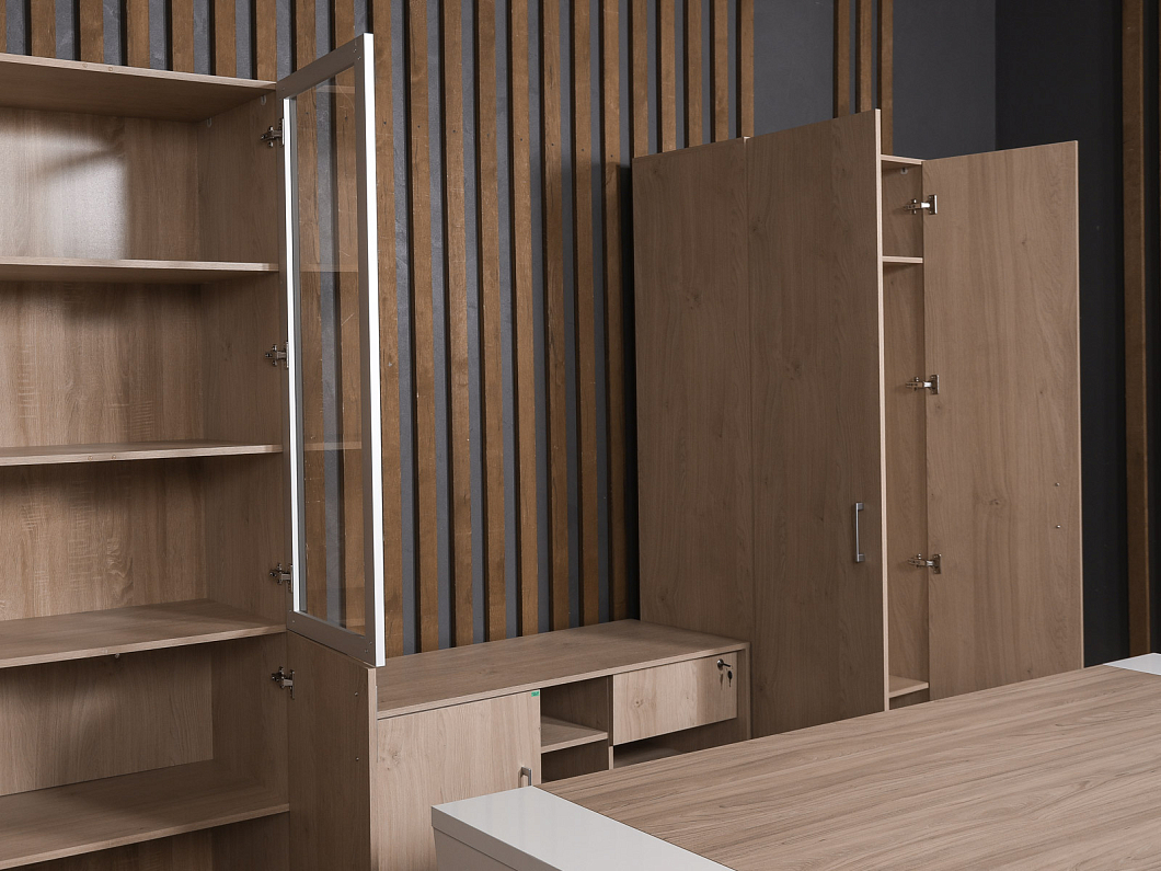 Кабинет руководителя Pointex Asti ЛДСП Бук Россия (КРББК-300825)