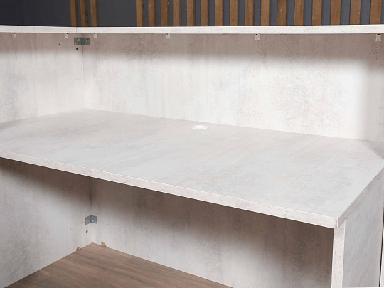 Ресепшн ЛДСП Белый